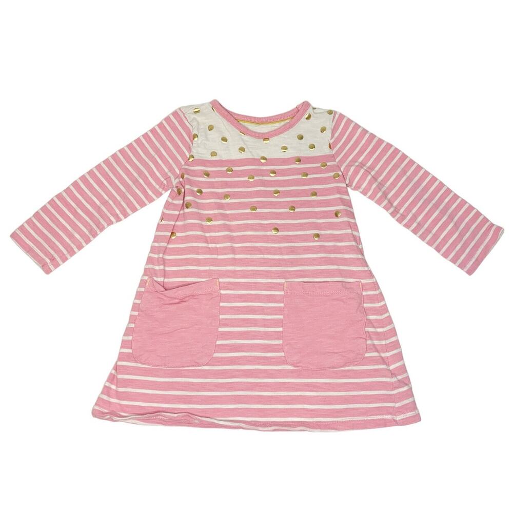 Mini Boden Long Sleeve Dress Size 3-4Y